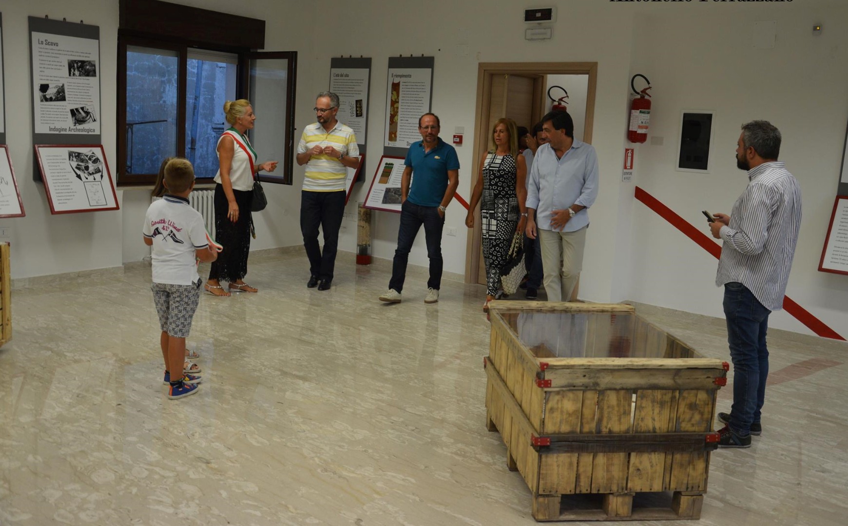 Museo-1. Sezione-Sala Pirro Nord-Inaugurazione